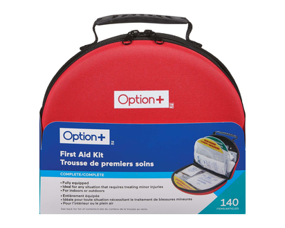 Option+ First Aid Kit Complete 140 Pk - 03459
