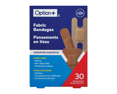 Option+ Hand Care Bandages 30 Pk - 03468