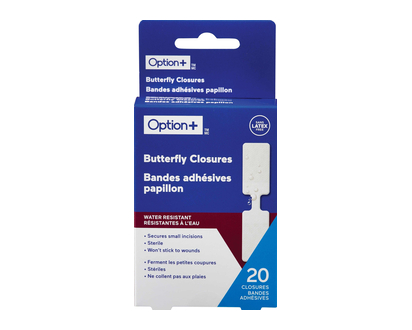Option+ Butterfly Closures 20 Pk - 03471