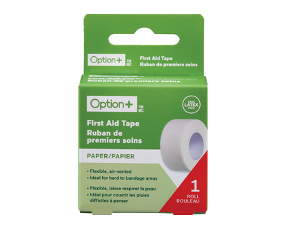 Option+ First Aid Tape Paper 1X10yd 1 Un - 03493