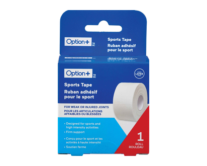 Option+ Sports Tape 1 5X15yd 1 Un - 03495
