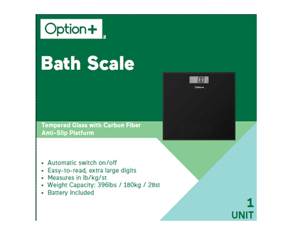 Option+ Bathroom Scale 1 Un - 03561