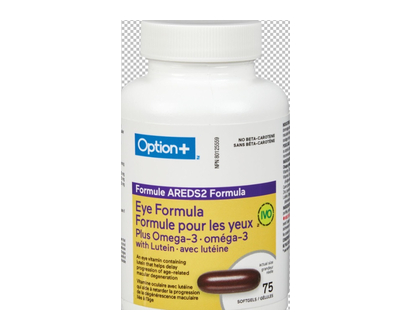 Option+ Areds Omega 3 Softgels 75 Pk - 03588