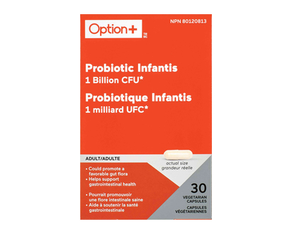 Option+ Probiotic Infantis 1B Cfu Caps 30 Pk - 03648
