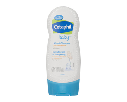 Cetaphil Baby Wash & Shampoo 230 Ml - 08070