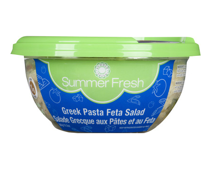 Summer Fresh Greek Pasta Salad Bowl 300 Gr - 70744