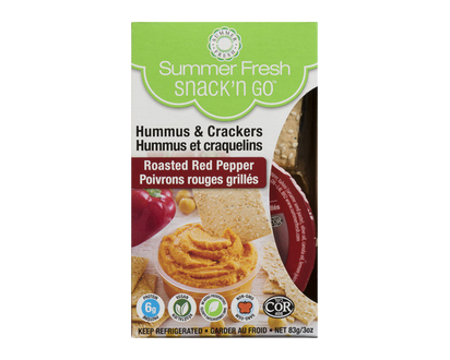 Snack N Go Roasted Red Pepper Hummus 83 Gr - 70972