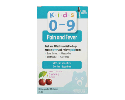 Kids 0-9 Pain & Fever Relief 25 Ml 25 Ml - 02291