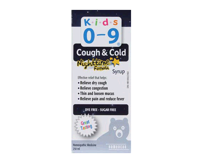 Kids 0-9 Cough/Cold Syr Nighttime 250Ml 1 Un - 06910