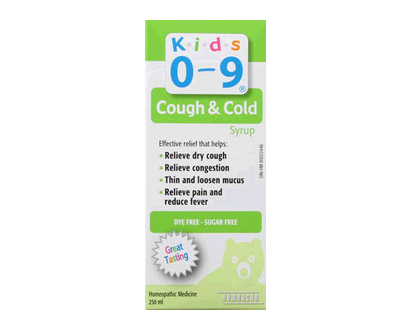 Kids 0-9 Cough/Cold Syr 250Ml 1 Un - 06928