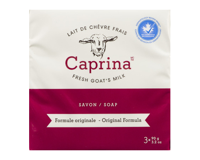 Caprina Goats Milk Soap Original 90Gr 3 Pk - 00993