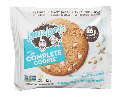 Lenny&Larrys Protein Cookie Wht Choc Mac 113 Gr - 03834