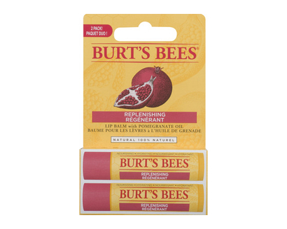 Burts Bees Pomegranate Lip Balm 2 Pk - 21599