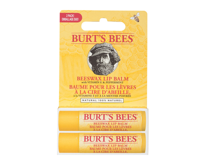Burts Bees Beeswax Lip Balm 2 Pk - 90844