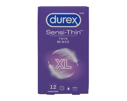 Durex Sensithin Xl 12 Pk - 00023