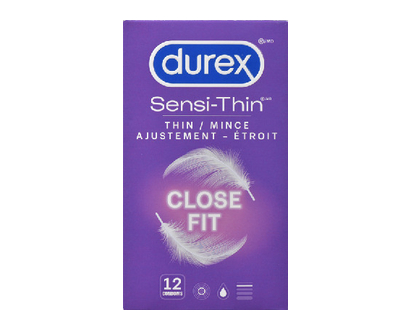 Durex Sensi Thin Close Fit Condoms 12 Pk - 00049