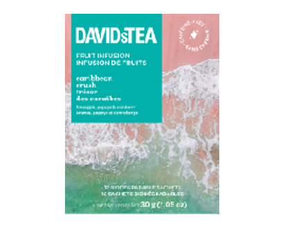 Davids Tea Caribbean Crush 12 Pk - 07902