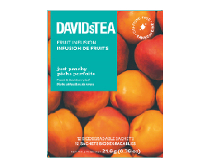 Davids Tea Just Peachy 12 Pk - 07904