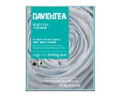 Davids Tea Organic Cream Of Earl Grey 12 Pk - 07938