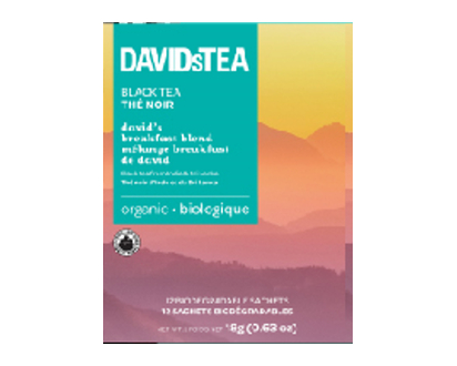 Davids Tea Davids Breakfast Blend 12 Pk - 07962