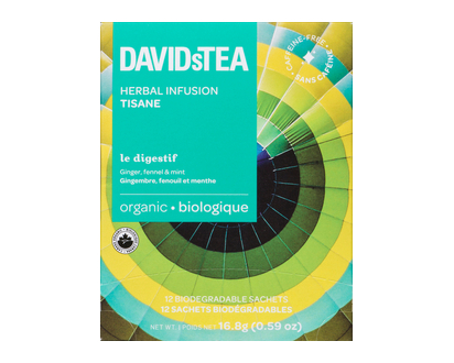 Davids Tea Le Digestif 12 Pk - 08250