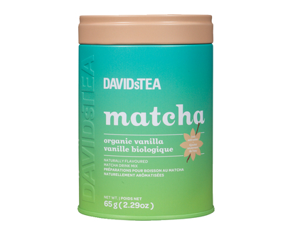 Davidstea Matcha Tin Organic Vanilla 65 Gr - 08812