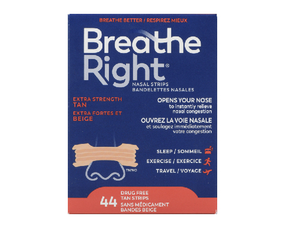Breathe Right Extra Str Tan 44 Pk - 80094