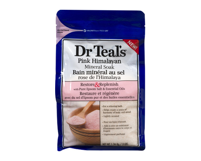 Dr Teal Himalayan Mineral Soak Pink 1.36 Kg - 01499