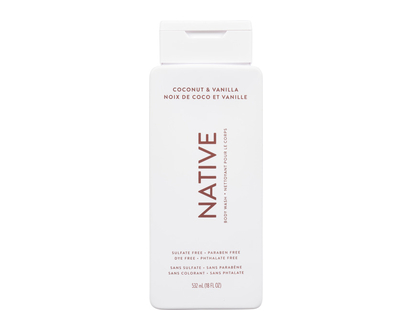 Native Body Wash Coconut & Vanilla 532 Ml - 03493