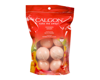 Calgon Hawaiian Ginger Bath Fizzies 8 Pk - 02073