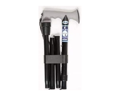 Drive Medical Cane Gel Grip Folding Black 1 Un - 24622
