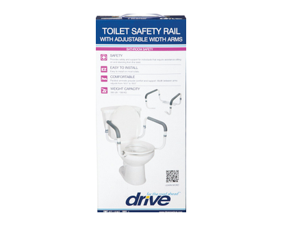 Drive Medical Toilet Safety Rail 1 Bx - 25284