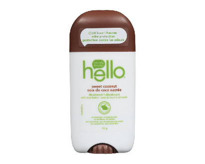 Hello Deodorant Sweet Coconut 73 Gr - 00047