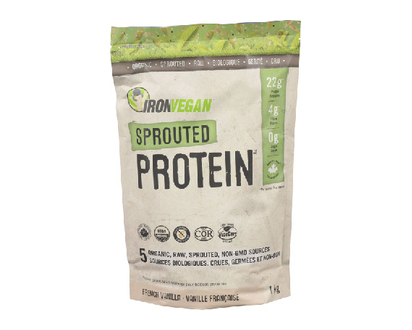Iron Vegan Sprouted Protein Vanilla 1 Kg - 00658