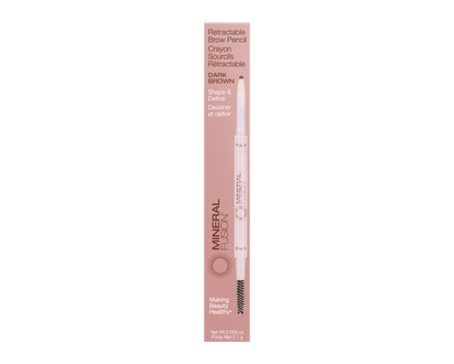 Mineral Fusion Rt Brow Pencil Drk Brn 0.03 Oz - 70386