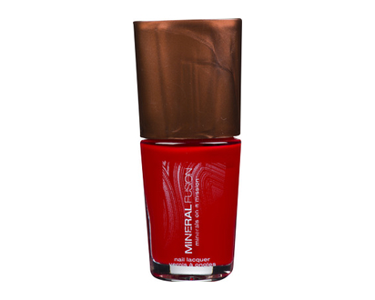 Mineral Fusion Nail Polish Crimson Clay 0.33 Oz - 00192