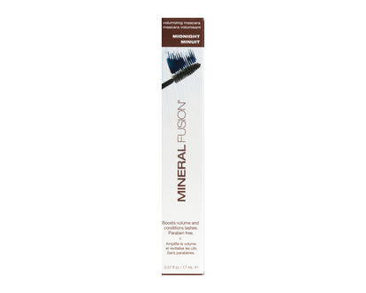 Mineral Fusion Mascara Volumizing Midnight 0.57 Oz - 01768