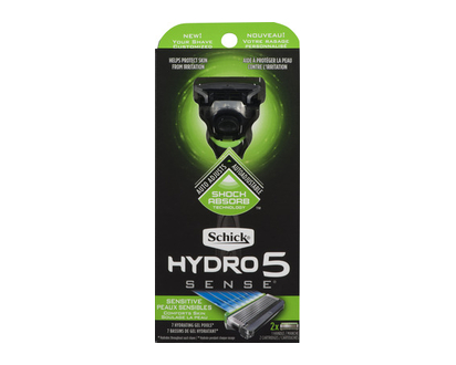 Schick Hydro 5 Sense Razor Sensitive Skin 1 Un - 01321